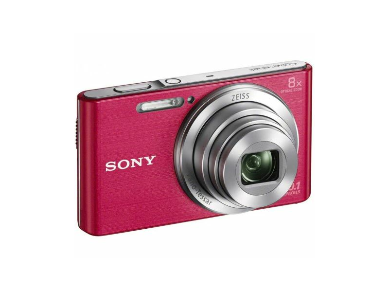 Sony W830 Rózsaszín Digitális fényképezőgép + 32GB Memóriakártya + tok