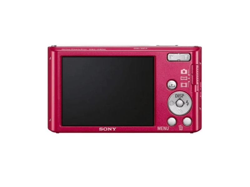 Sony W830 Rózsaszín Digitális fényképezőgép + 32GB Memóriakártya + tok