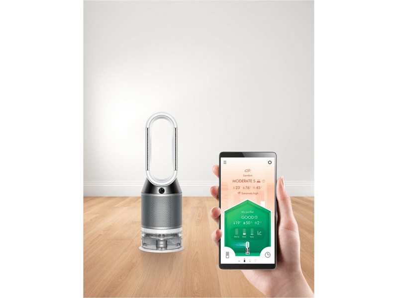 Dyson Pure Humidify + Cool (Fehér/Ezüst) Légtisztító párásító ventilátor (PH01WH)