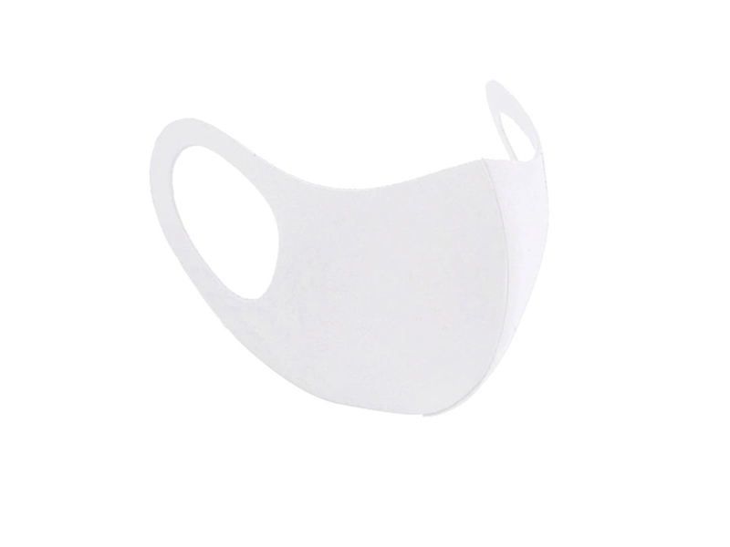 Alcor 3D Spandex mosható maszk Fehér (ALC3DSWH)