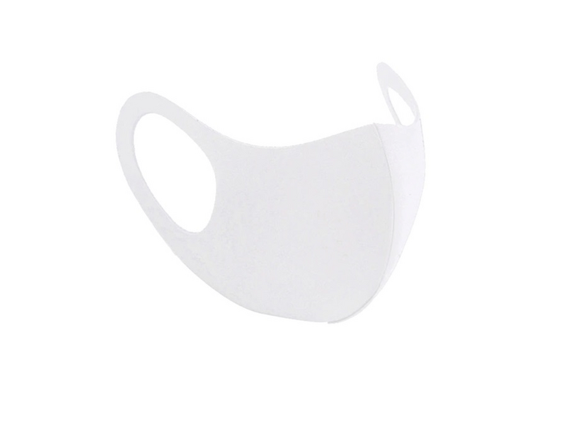 Alcor 3D Spandex mosható maszk Fehér (ALC3DSWH)