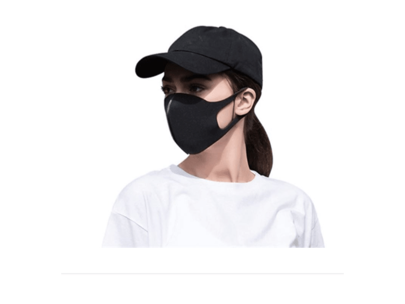 Alcor 3D Spandex mosható maszk Fehér (ALC3DSWH)