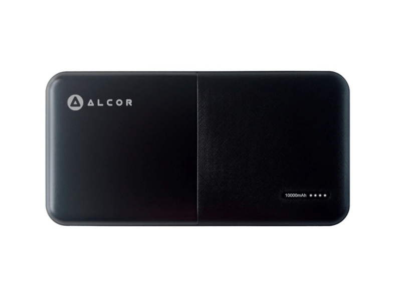 Alcor Power Bank 20000mAh, Fekete (WT20000)