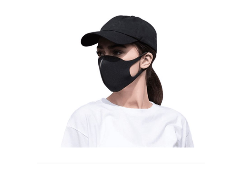 Alcor Spandex mosható maszk Fekete (ALC3DS)