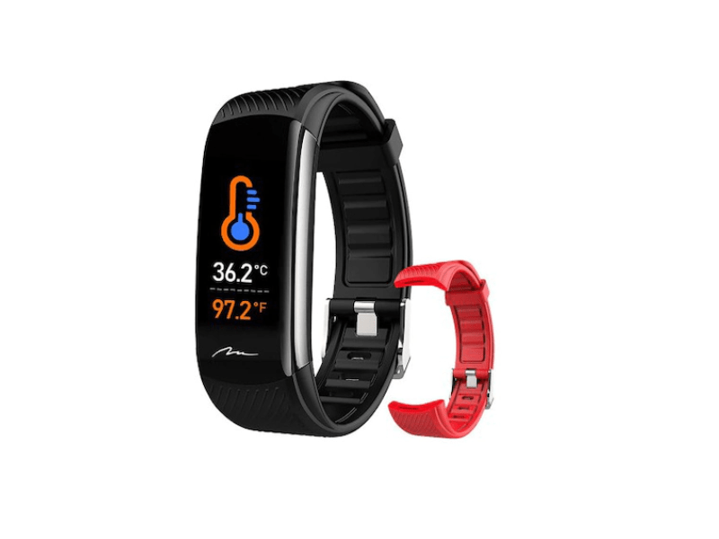 Media-Tech Aktivitásmérő és Okosóra Fekete ( MTECH 866 WATCH)