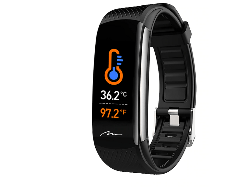 Media-Tech Aktivitásmérő és Okosóra Fekete ( MTECH 866 WATCH)