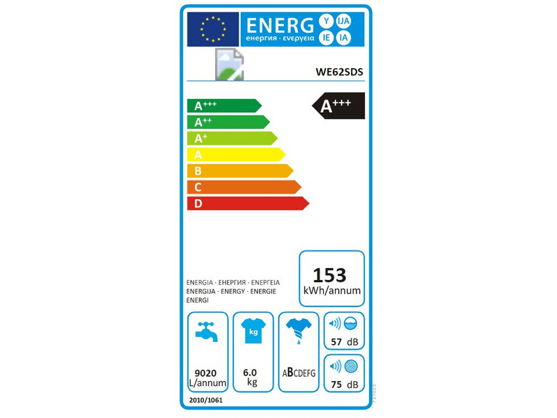 Gorenje WE62SDS Elöltöltős mosógép