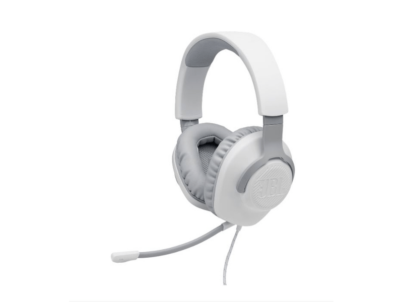 JBL Quantum 100 Gamer slušalice, bijele
