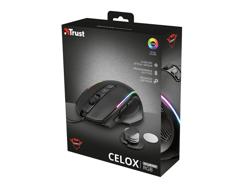 Trust GXT 165 Celox Gamer egér (23092)