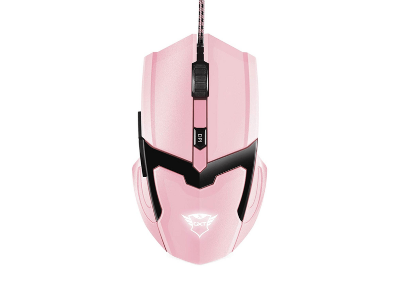 Trust GXT 101P Gav Gamer egér (23093) Rózsaszín