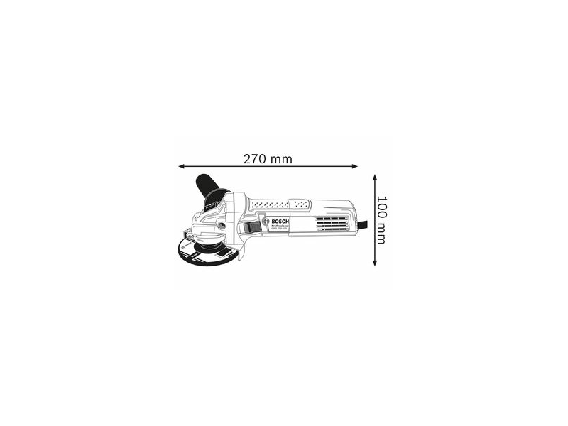 Bosch GWS 750 (125 mm) Sarokcsiszoló 601394001