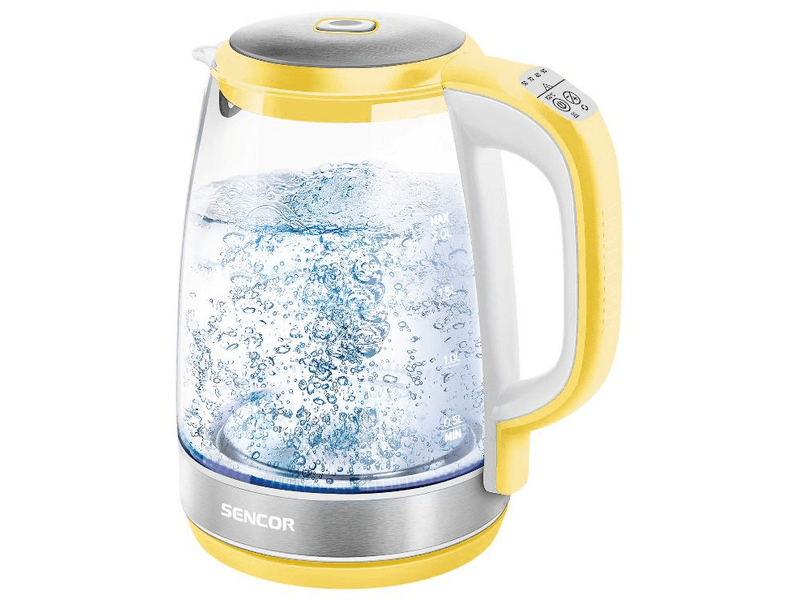 Sencor SWK 2196YL Vízforraló hőfokszabályzóval, Sárga