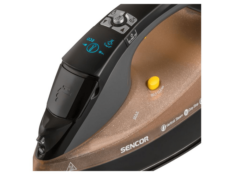 Sencor SSI 9400BK Digitális gőzölős vasaló