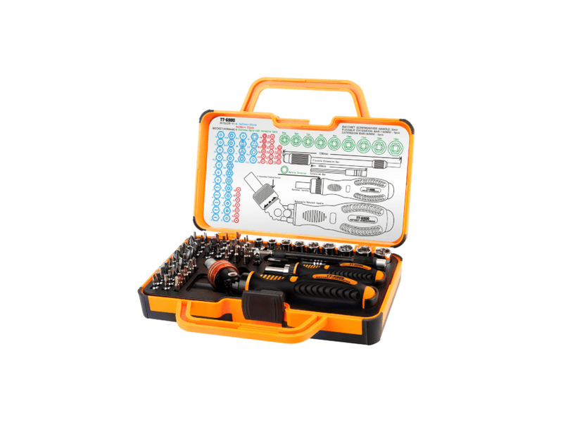 Toman TT-6900 Professzionális Bit és Dugókulcs készlet