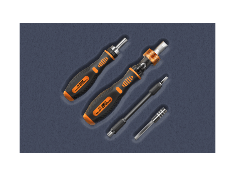 Toman TT-6900 Professzionális Bit és Dugókulcs készlet