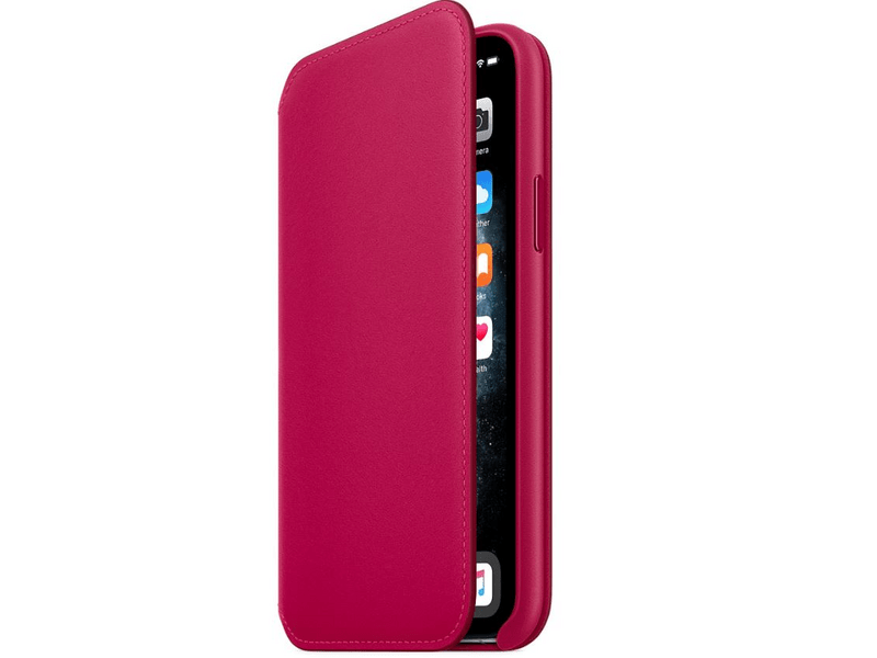 Apple Bőr tok iPhone 11 Pro-hoz Piros (MY1K2ZM/A)