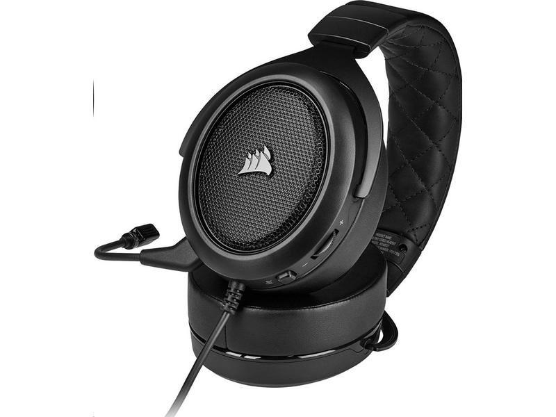 Corsair HS50 PRO Stztereó, Fekete Gamer fejhallgató (CA-9011215-EU)