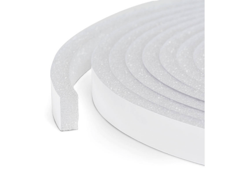 DELIGHT 11595WH, Fehér, 6 m Ablakszigetelő habszalag