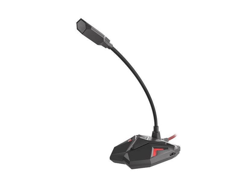Natec Genesis Radium 100 Gamer mikrofon USB, crno-crveni (NGM-1407)