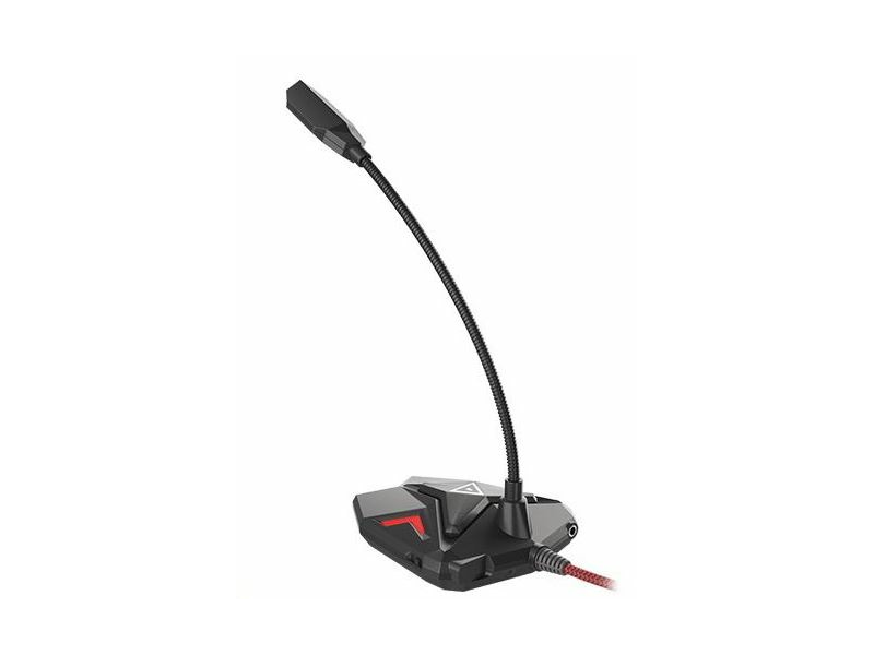 Natec Genesis Radium 100 Gamer mikrofon USB, Fekete-piros (NGM-1407)