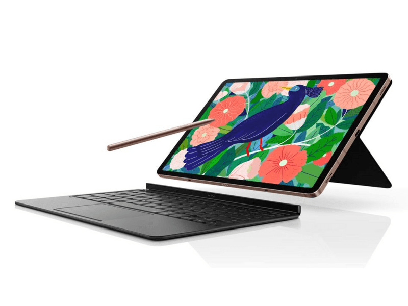 Samsung EF-DT870UBEGEU Galaxy Tab S7 Billentyűzetes tablet tok