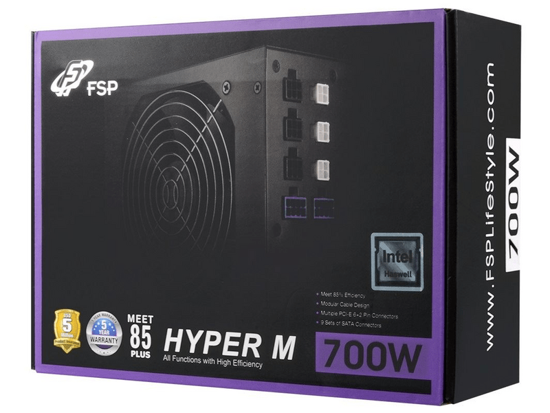 FSP Hyper M 700W Modular Tápegység