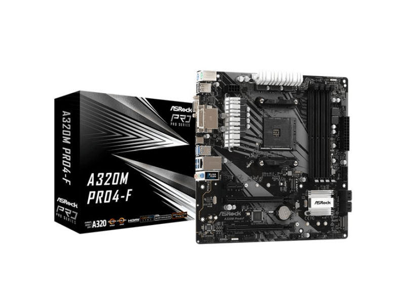 ASRock sAM4 A320M Pro4-F Alaplap