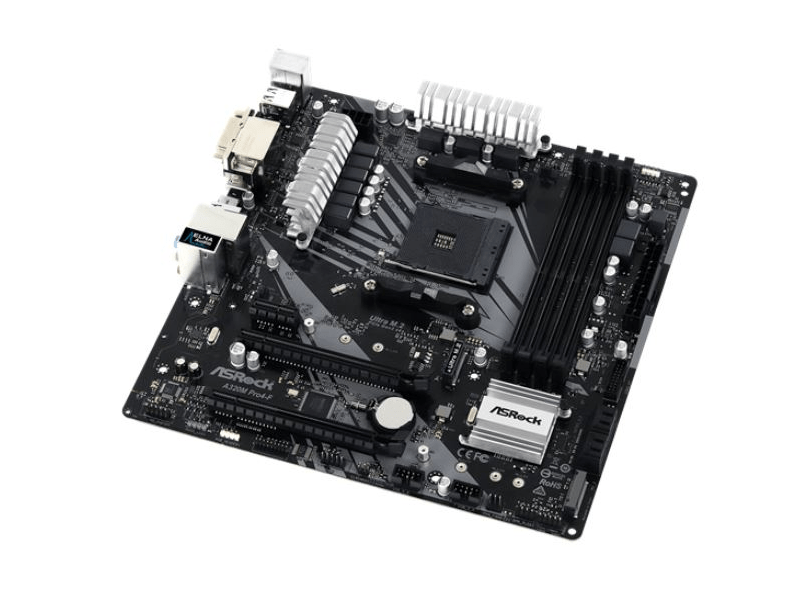 ASRock sAM4 A320M Pro4-F Alaplap