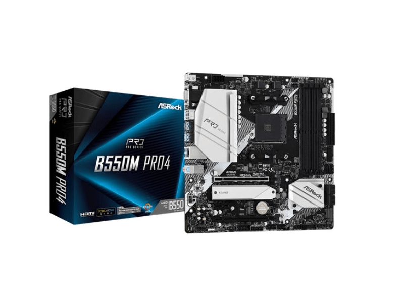 ASRock sAM4 B550M Pro4 Alaplap