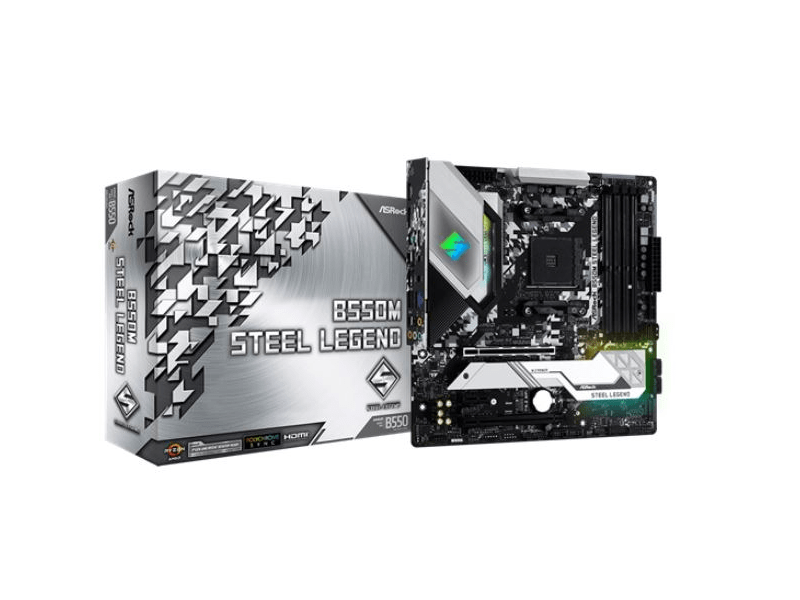 ASRock sAM4 B550M Steel Legend Alaplap