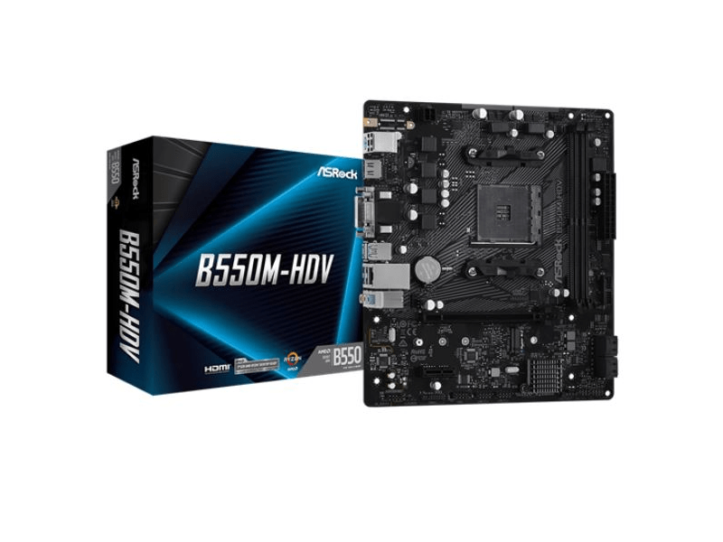 ASRock sAM4 B550M-HDV Alaplap
