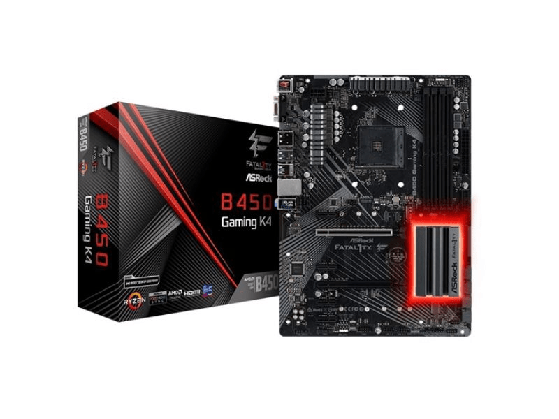 ASRock sAM4 Fatal1ty B450 Gaming K4 Alaplap