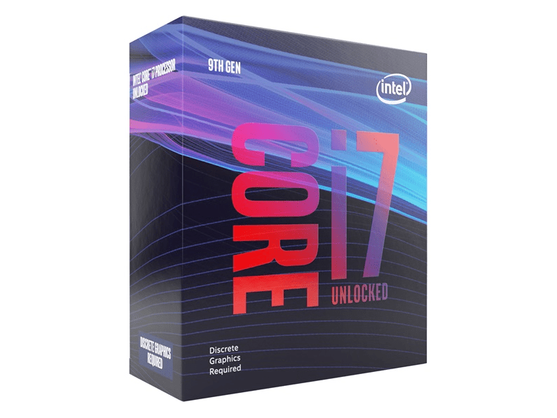 Intel s1151 Core i7-9700KF - 3,60GHz Processzor (BX80684I79700KF)