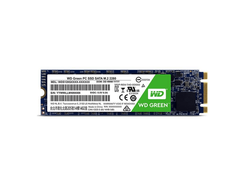 Western Digital Green 2.5 240GB M.2 SATA3 SSD (WDS240G2G0B)