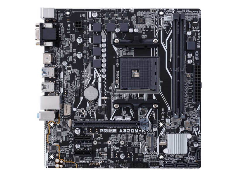 ASUS sAM4 PRIME A320M-K Alaplap
