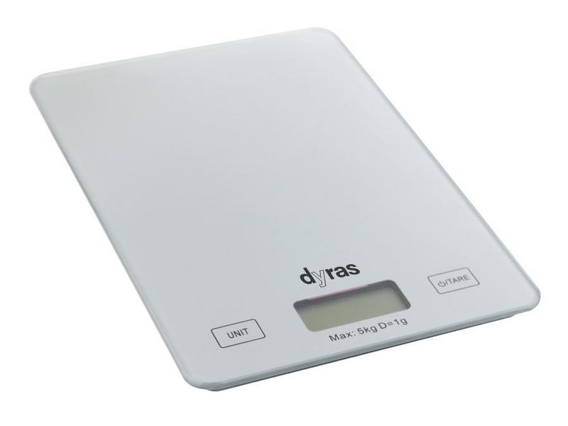Dyras KSCL-1032WH Konyhai mérleg, fehér