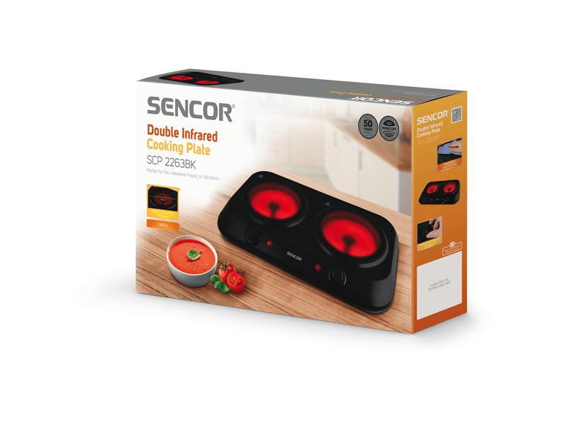 Sencor SCP 2263BK keramička ploča za kuhanje