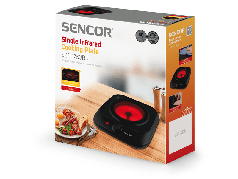 Sencor SCP 1763BK Kerámia főzőlap