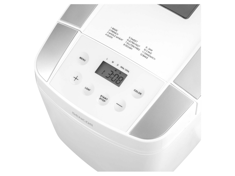 Sencor SBR 0770WH Kenyérsütő