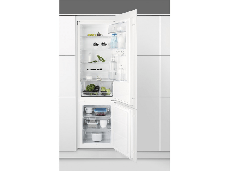 Electrolux ENN3101AOW Beépíthető kombinált hűtőszekrény, 185 cm