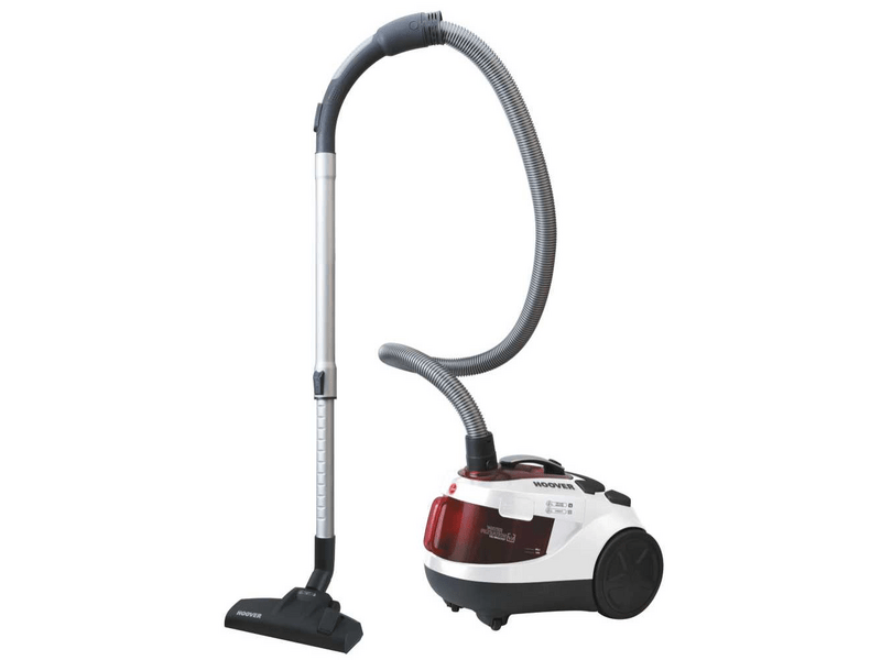 Hoover HY71PET 012 Porzsák nélküli porszívó, Fehér/ piros