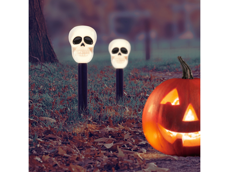 Garden of Eden 11374F LED-es szolár lámpa - Koponya