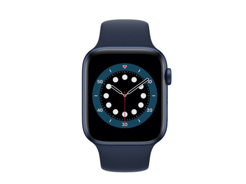 Apple Watch Series 6 GPS, Kék Alumínium Tok Okosóra (M00J3HC/A)