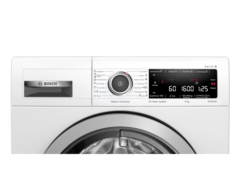 Bosch WAX32M40BY 9 kg 1600 fordulat/perc Elöltöltős mosógép