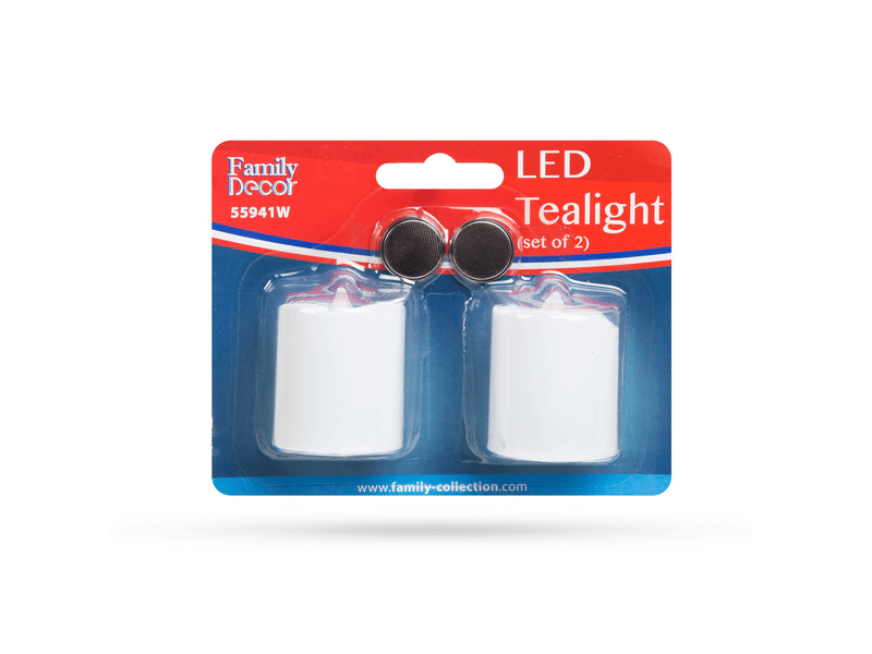Family 55941W LED svijeća, 2 kom, bijela