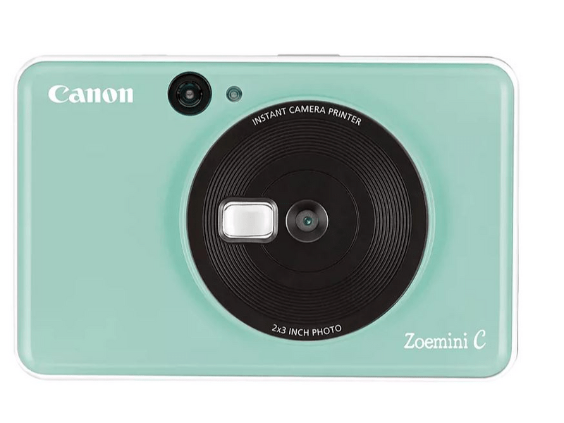 Canon Zoemini C Instant fényképezőgép, mentazöld