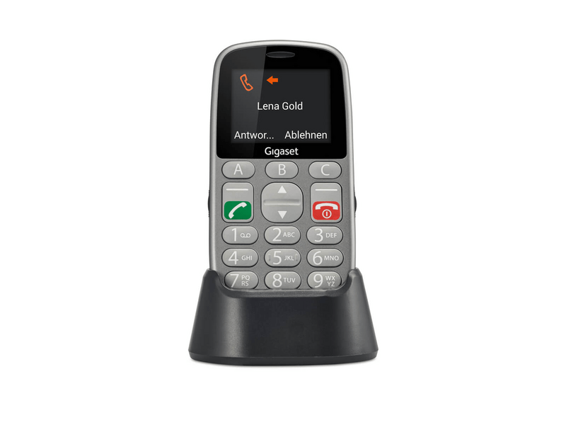 Gigaset GL390 Hagyományos mobiltelefon Ezüst