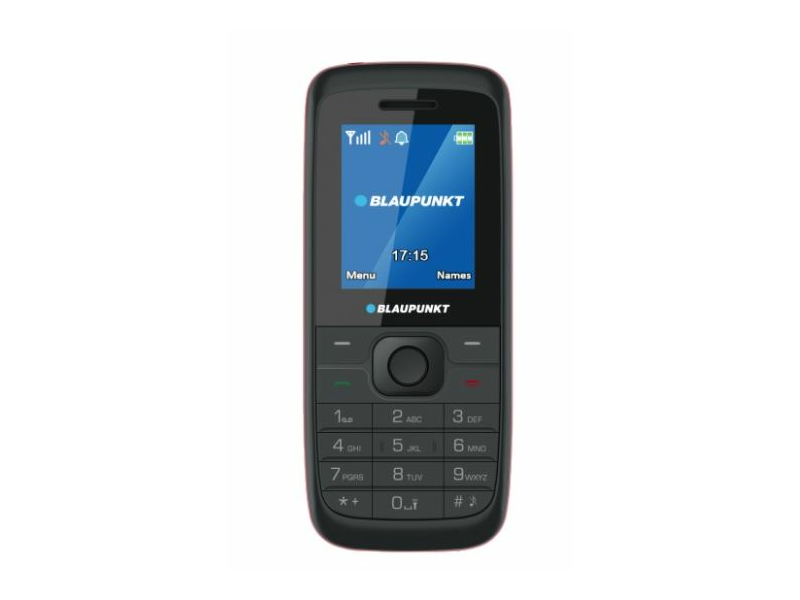 Blaupunkt FS01 + T-Mobile Domino Quick Mobiltelefon fekete-piros