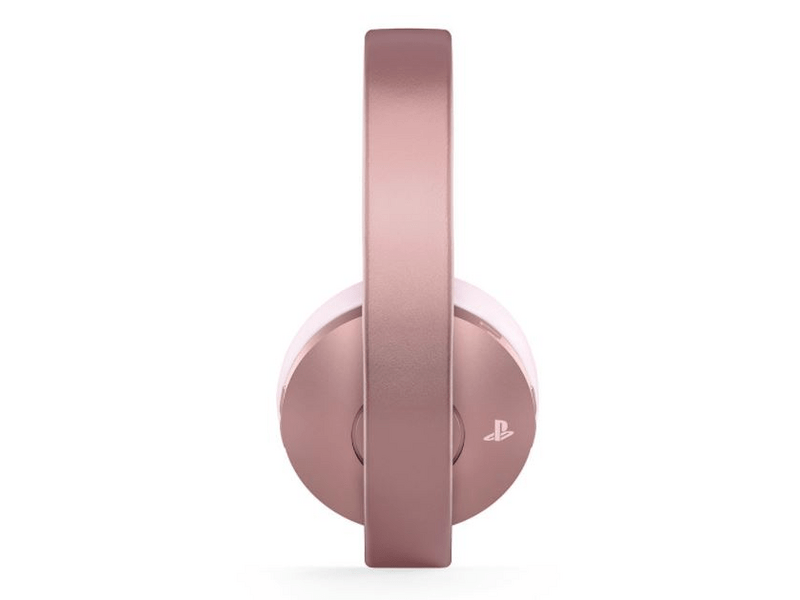 PS4 Gold Vezetél nélküli fejhallgató Rózsaarany