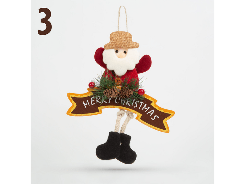 Karácsonyi ajtódísz többféle 55994A